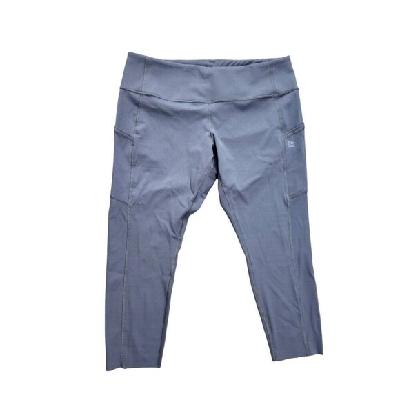 5.11 Tactical Pants - 5.11 tactical women's XL Leggings gray PT-R max effort Nylon blend with pockets